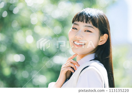 高中女生肖像 113135220