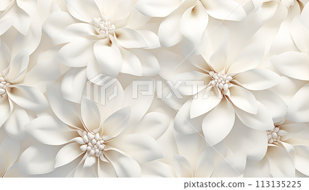 White background flowers texture. White background flowers texture. 113135225