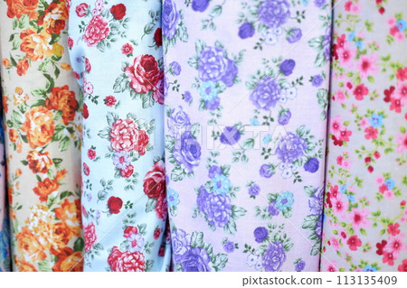 beautiful and soft veil fabric as a background 113135409