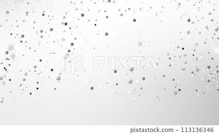White background with small silver dots White background with small silver dots 113136346