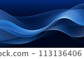 Navy blue waves background 113136406