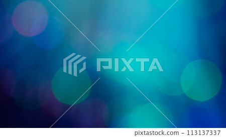 Neon bokeh light. Blur rays overlay. Disco illumination. Defocused cyan blue purple pink color glowing circles flare flash motion beam texture abstract art background. Neon bokeh light. Blur rays overlay. Disco illumination. Defocused cyan blue purple pink color glowing circles flare flash motion beam texture abstract art background. 113137337