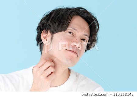 Men who are concerned about their unshaved hair Men who are concerned about their unshaved hair 113138142