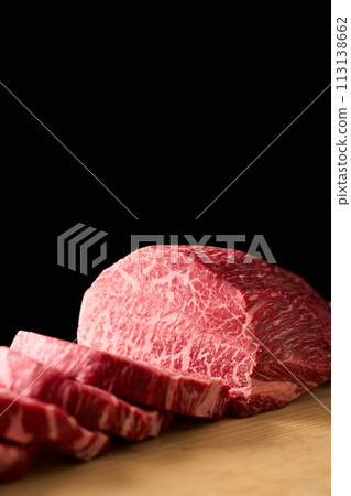 切國產黑毛和牛大腿肉(hinshin) 切國產黑毛和牛大腿肉(hinshin) 113138662
