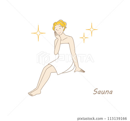 A cute sauna-loving woman who refreshes her body and mind in the sauna and shines brightly.Toto Sauna Girl A cute sauna-loving woman who refreshes her body and mind in the sauna and shines brightly.Toto Sauna Girl 113139166