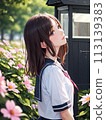 high school student, high-school student, female 113139383
