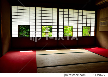 Kyoto City Sennyuji Temple Annex Unryuin Fresh Green Kyoto City Sennyuji Temple Annex Unryuin Fresh Green 113139677