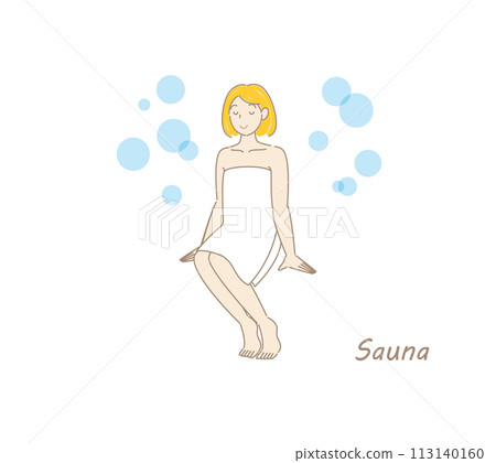 A cute sauna-loving woman who repeats the combination of sauna, cold bath, and outdoor bath.Toto Sauna Girl A cute sauna-loving woman who repeats the combination of sauna, cold bath, and outdoor bath.Toto Sauna Girl 113140160