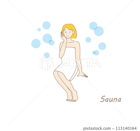 重複桑拿、冷水浴、露天浴池的可愛桑拿愛好者。Toto桑拿女孩 重複桑拿、冷水浴、露天浴池的可愛桑拿愛好者。Toto桑拿女孩 113140164