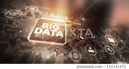 Big Data Business Analytics Technology Computing Artificial Intelligence machine learning concept Big Data Business Analytics Technology Computing Artificial Intelligence machine learning concept 113141372