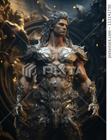 Apollo Historical Old and Ancient Mythology - Olympic Gods. Greek rulers and lords , heavenly powers, kings. ancient third generation gods, supreme deities who dwelt mount olympus. 113141730