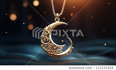 Jewel necklace, jouvillerie, neck ornament, costume jewelry , luxury luggage object, luxe gift . 113141838