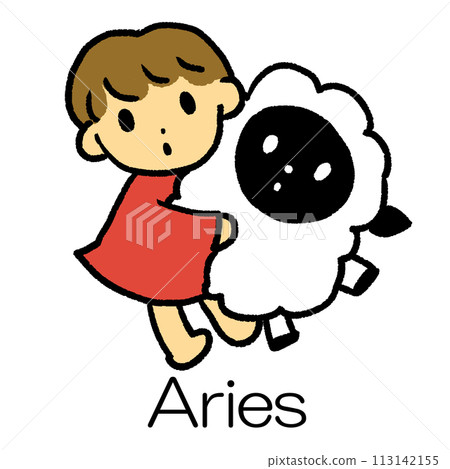 Aries illustrations 113142155