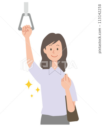 女商人上下班的插圖 113142258