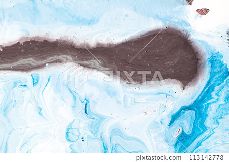 background, artistic texture, paint strokes for paper design, textile, 113142778