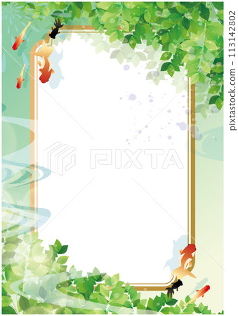 夏季日式相框相框 113142802