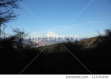 Mt. Fuji from Lake Ashi Skyline 113142839