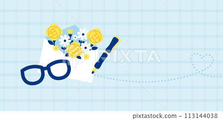 Father's Day Background Banner Design Illustration 1:2 Copy Space Father's Day Background Banner Design Illustration 1:2 Copy Space 113144038