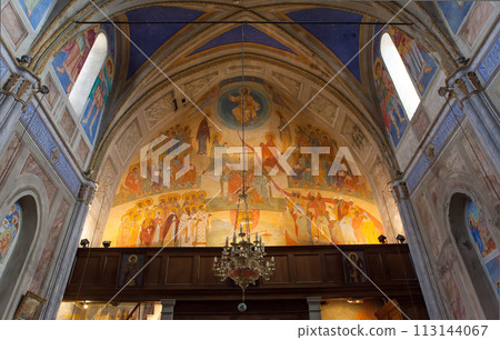 greek church of Cargese village, corse, france 113144067