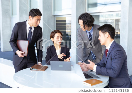 business teamwork meeting business teamwork meeting 113145186