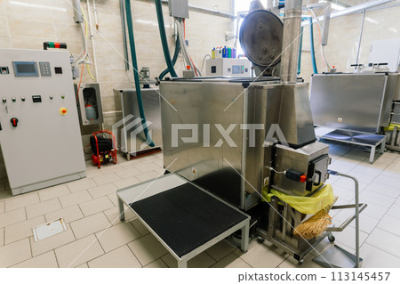 Boiler station, boiler room. Engine room, technical equipment. 113145457