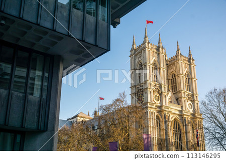 Westminster Abbey in London, United Kingdom 113146295