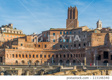 Trajan's market in Rome, Italy Trajan's market in Rome, Italy 113146340