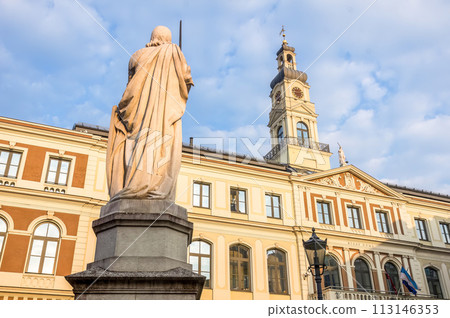 Town Hall Square in Riga, Latvia Town Hall Square in Riga, Latvia 113146353