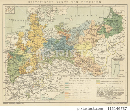 Early 20th century world map Prussia 113146787