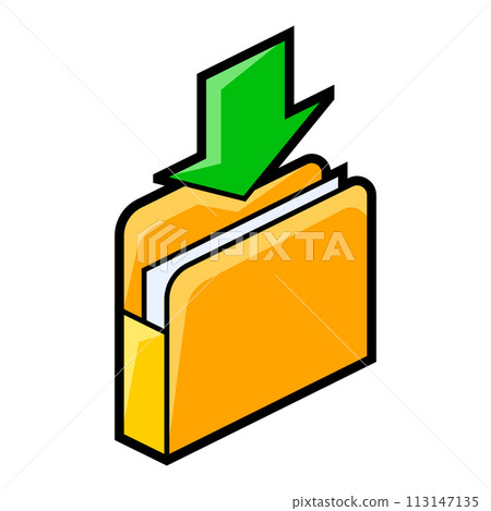 Folder for paper icon in isometry. Uploading information and files. Image for website, app, logo, UI design. Folder for paper icon in isometry. Uploading information and files. Image for website, app, logo, UI design. 113147135