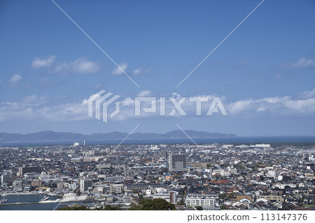 米子市街景(鳥取縣米子市) 米子市街景(鳥取縣米子市) 113147376