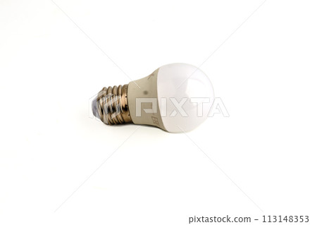 Light Bulb isolated on white 113148353