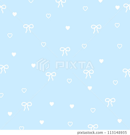 Ribbon and heart blue pattern for Valentine's day, background, wallpaper, fabric print, textile, backdrop, print, banner, social media post, ad template, clothing, frame, packaging, gift wrap, card Ribbon and heart blue pattern for Valentine's day, background, wallpaper, fabric print, textile, backdrop, print, banner, social media post, ad template, clothing, frame, packaging, gift wrap, card 113148935