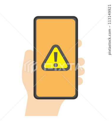 Notifications with a smartphone Notifications with a smartphone 113149921