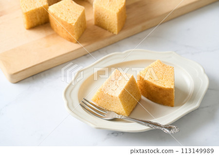 chopped baumkuchen 113149989