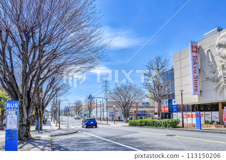 Urban landscape of Machida City, Tokyo Tsukushino Station Urban landscape of Machida City, Tokyo Tsukushino Station 113150206
