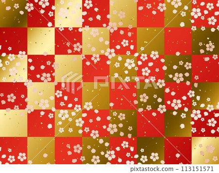 Cherry blossoms, grid 1-2 113151571