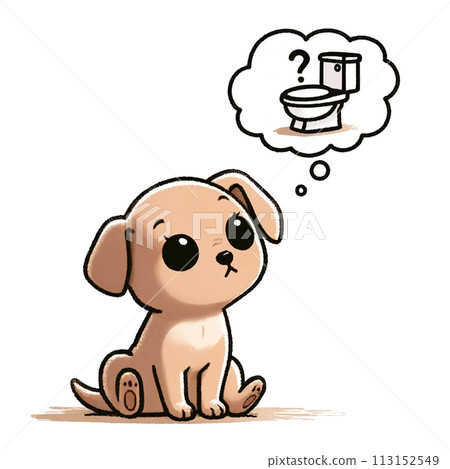 小狗想著上廁所 113152549
