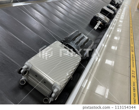 Airport baggage claim area 113154344