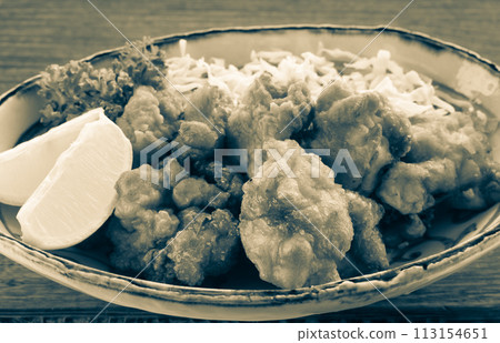 Fried chicken from chicken 113154651