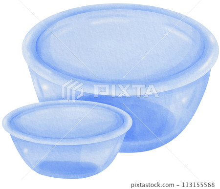Blue Mixing Bowls for Kitchen 113155568