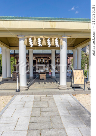 京都府八幡市八幡土井的飛行神社 主社,航空工作者的守護神 京都府八幡市八幡土井的飛行神社 主社,航空工作者的守護神 113156185