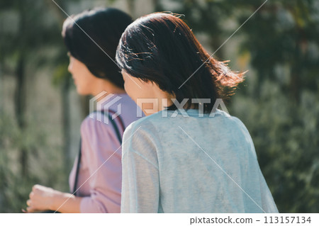 行走 步行 走路 113157134