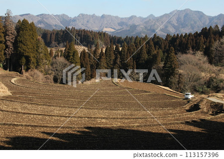 Rice terraces 113157396