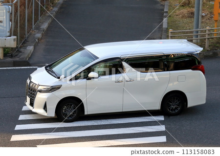 white minivan 113158083