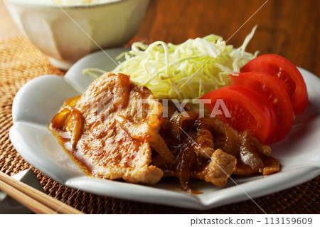 薑汁烤肉飯 113159609