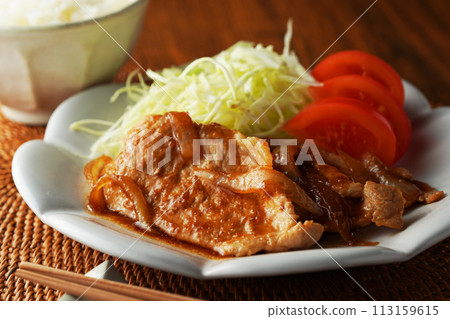薑汁烤肉飯 113159615