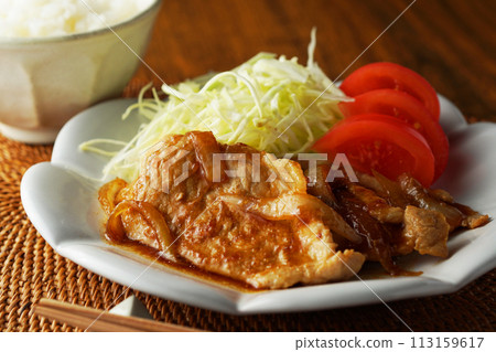 薑汁烤肉飯 113159617