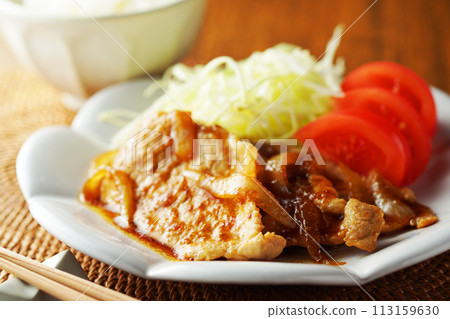 薑汁烤肉飯 113159630