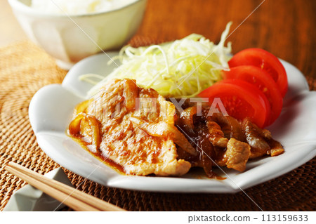 薑汁烤肉飯 113159633